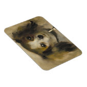 Hoofd van een hond, 1870 (olie op canvas) magneet (Rechterzijde)