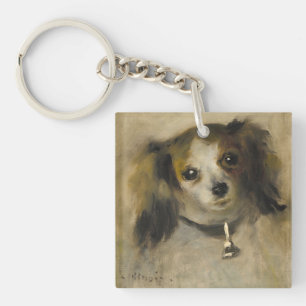 Hoofd van een hond, 1870 (olie op canvas) sleutelhanger