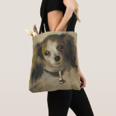 Hoofd van een hond, 1870 (olie op canvas) tote bag (Dichtbij)