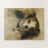 Hoofd van een hond, Auguste Renoir Art Legpuzzel (Horizontaal)