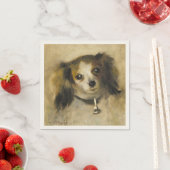 Hoofd van een hond, Auguste Renoir Art Servet (Insitu)