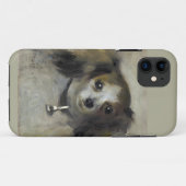 Hoofd van een hond schilderij van Auguste Renoir Case-Mate iPhone Case (Achterkant (horizontaal))
