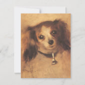 Hoofd van een hond van Pierre Renoir,  Kunst (Voorkant)