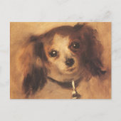 Hoofd van een hond van Pierre Renoir,  Kunst Briefkaart (Voorkant)
