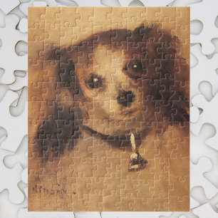 Hoofd van een hond van Pierre Renoir,  Kunst Legpuzzel