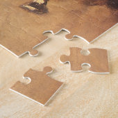 Hoofd van een hond van Pierre Renoir, Kunst Legpuzzel (Zijkant)