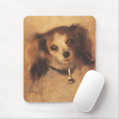 Hoofd van een hond van Pierre Renoir,  Kunst Muismat (Met muis)