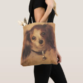 Hoofd van een hond van Pierre Renoir, Kunst Tote Bag (Dichtbij)