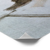 Hoofd van een jong meisje poster (Hoek)