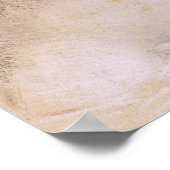 Hoofd van een jong meisje poster (Hoek)