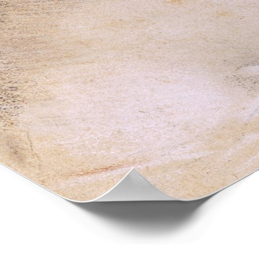 Hoofd van een jong meisje poster (Hoek)