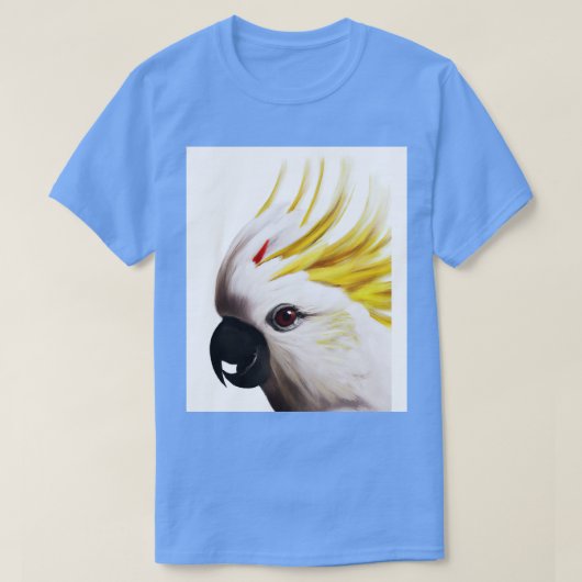 Hoofd van een kaketoe 2 t-shirt (Design voorkant)