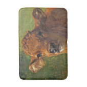 Hoofd van een kalf (door Rosa Bonheur) Badmat (Voorkant Verticaal)