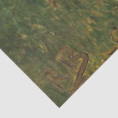 Hoofd van een kalf (door Rosa Bonheur) Tissuepapier (Detail)