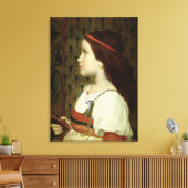 Hoofd van een kind, 1866 canvas afdruk (Insitu (Woonkamer))