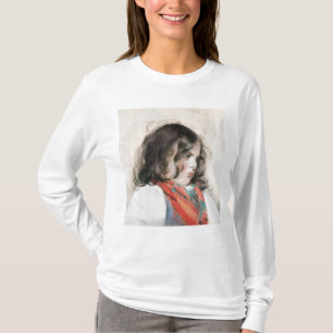 Hoofd van een kind t-shirt