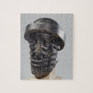 Hoofd van een koning, mogelijk Hammurabi, koning v Legpuzzel