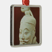 Hoofd van een krijger, het leger van Terracotta Metalen Ornament (Rechts)