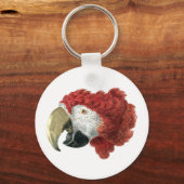 Hoofd van een Macaw (1725-1792) Aert Schouman Sleutelhanger (Voorkant)