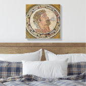 Hoofd van een man 2 canvas afdruk (Insitu (Slaapkamer))