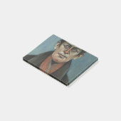 Hoofd van een Man met rode ogen (L.S. Lowry) Post-it® Notes (Schuin)