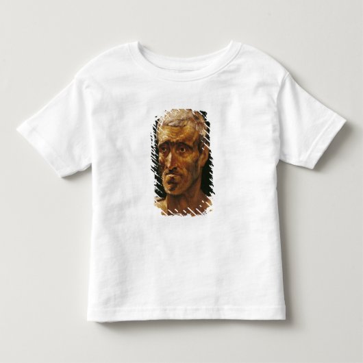 Hoofd van een Man met scheepswrakken Kinder Shirts (Voorkant)