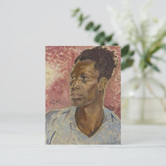 Hoofd van een Man van Philpot Briefkaart (Staand voorkant)