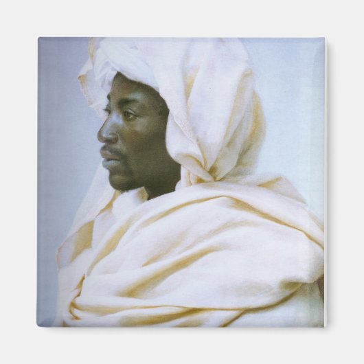 Hoofd van een Moor Magneet (Voorkant)