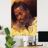 Hoofd van een neger door Rubens Poster (Thuiskantoor)
