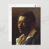 Hoofd van een neger door Theo Gericault Briefkaart (Voorkant / Achterkant)