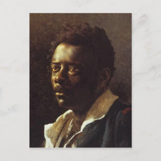Hoofd van een neger door Theo Gericault Briefkaart