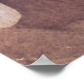 Hoofd van een neger poster (Hoek)