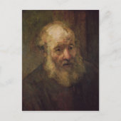 Hoofd van een oud Man, c.1650 Briefkaart (Voorkant)
