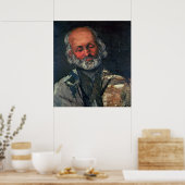 Hoofd van een oud Man, c.1866 Poster (Keuken)