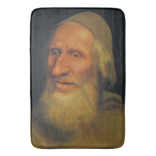 Hoofd van een oud Man (door Quentin Metsys) Badmat