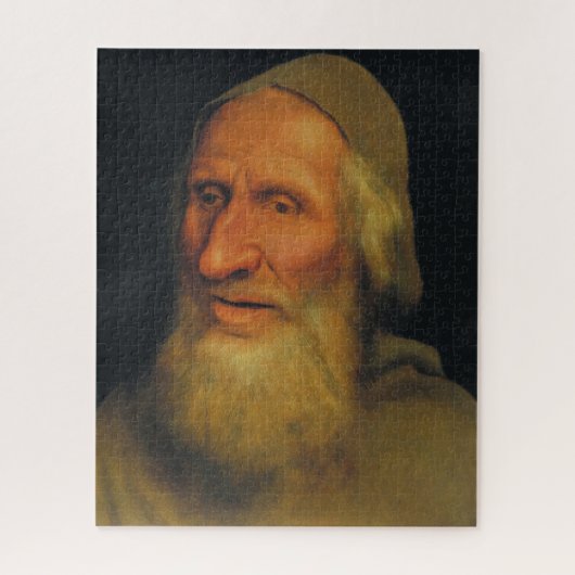 Hoofd van een oud Man (door Quentin Metsys) Legpuzzel (Verticaal)