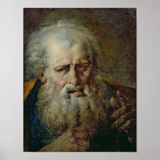 Hoofd van een oud Man Poster (Voorkant)
