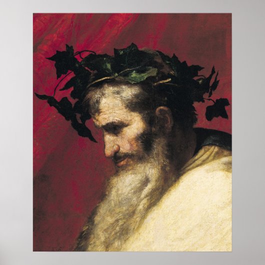 Hoofd van een oud Man Poster (Voorkant)