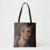 Hoofd van een oud Man van Abraham Bloemaert Tote Bag (Voorkant)