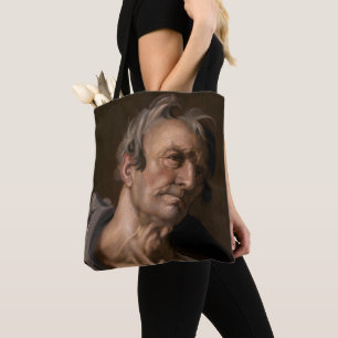Hoofd van een oud Man van Abraham Bloemaert Tote Bag