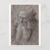 Hoofd van een oud Man van Albrecht Durer Briefkaart (Voorkant)