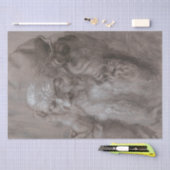 Hoofd van een oud Man van Albrecht Durer Tissuepapier (Craft)