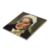 Hoofd van een Oud Woman White Pet van Vincent van Tegeltje (Zijkant)