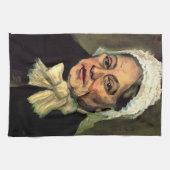 Hoofd van een Oud Woman White Pet van Vincent van  Theedoek (Horizontaal)