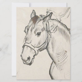 Hoofd van een paard (door Alfred Dehodencq) Kaart