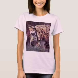 Hoofd van een paard door Giovanni Boldini, Vintage T-shirt