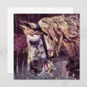 Hoofd van een paard van Giovanni Boldini, kunst (Voorkant / Achterkant)