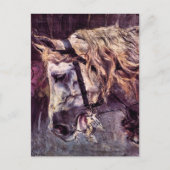 Hoofd van een paard van Giovanni Boldini,  kunst Briefkaart (Voorkant)
