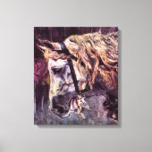 Hoofd van een paard van Giovanni Boldini,  kunst Canvas Afdruk (Voorkant)