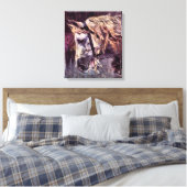 Hoofd van een paard van Giovanni Boldini,  kunst Canvas Afdruk (Insitu (Slaapkamer))